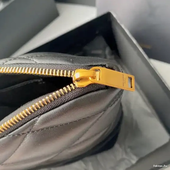 POUCH YSL QUILTED LAMBSKIN IN SADE 0629